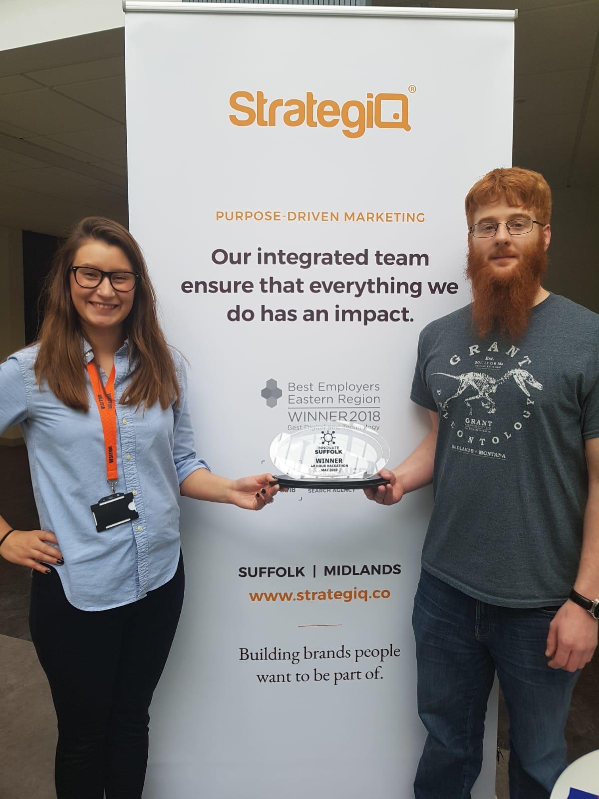 StrategiQ SEO Wins Hackathon