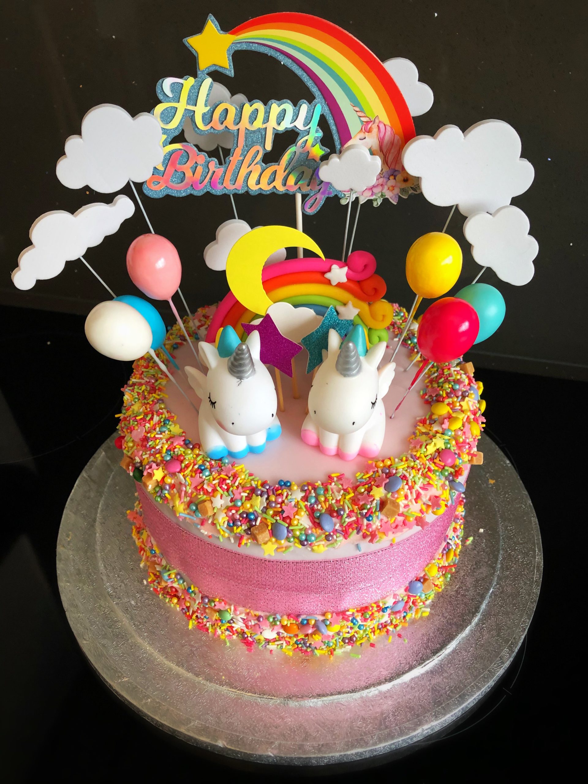 birthday unicorn cake 