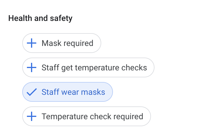 google my business safety