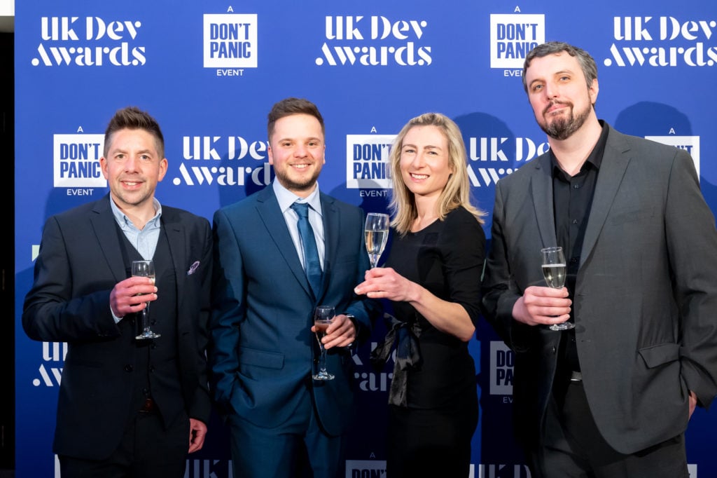 StrategiQ celebrates UK Dev Award