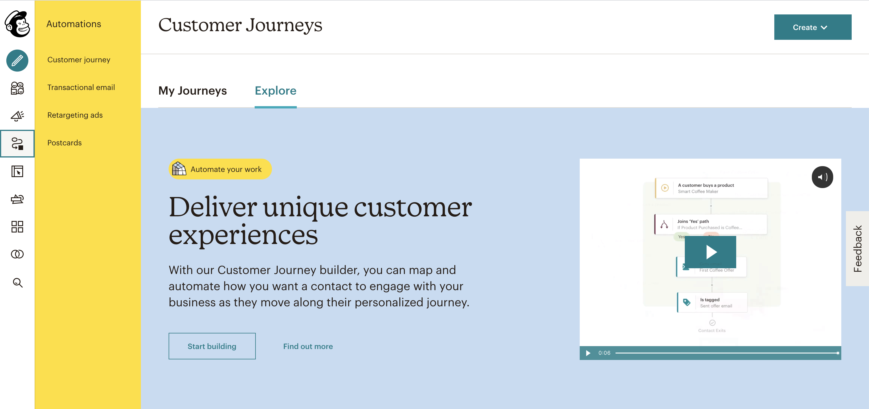 Journeys overview