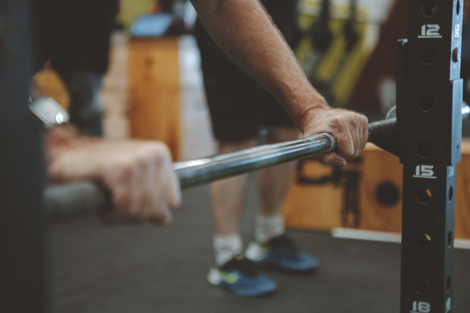 ISC Athlete Lifting Weights