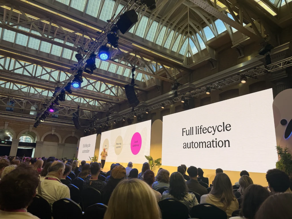 The Dotdigital stage