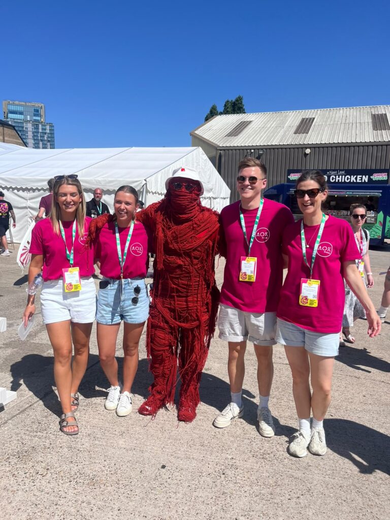 Fred meets people at MAD//Fest
