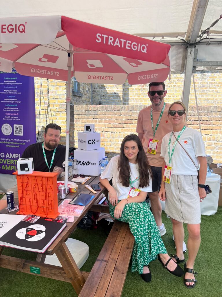Some of the StrategiQ team at MAD//Fest