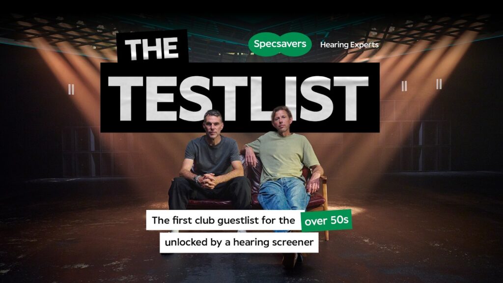 The Testlist banner from Specsavers