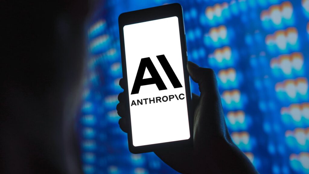 AI anthropic on a phone