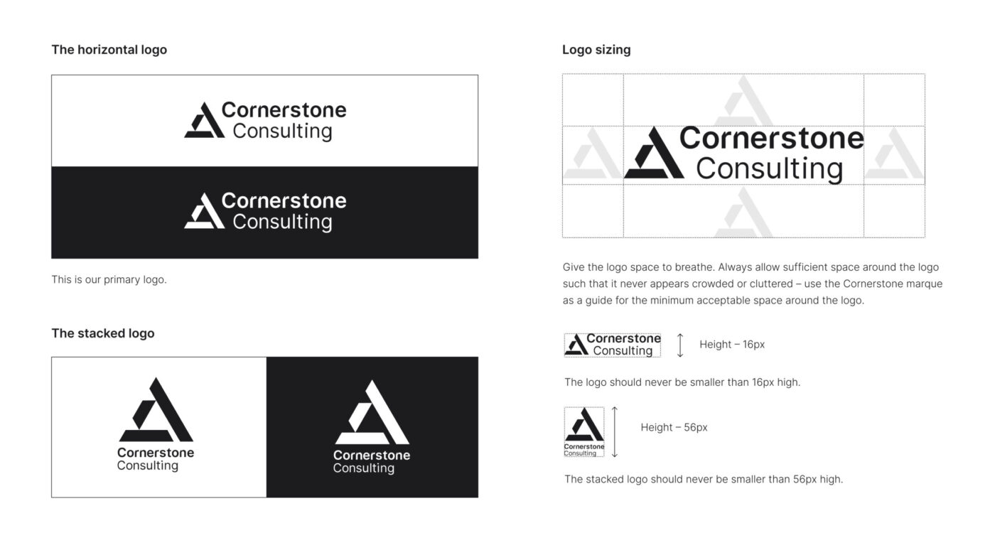 Cornerstone Core Brand Elements