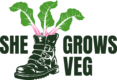 She grows veg logo