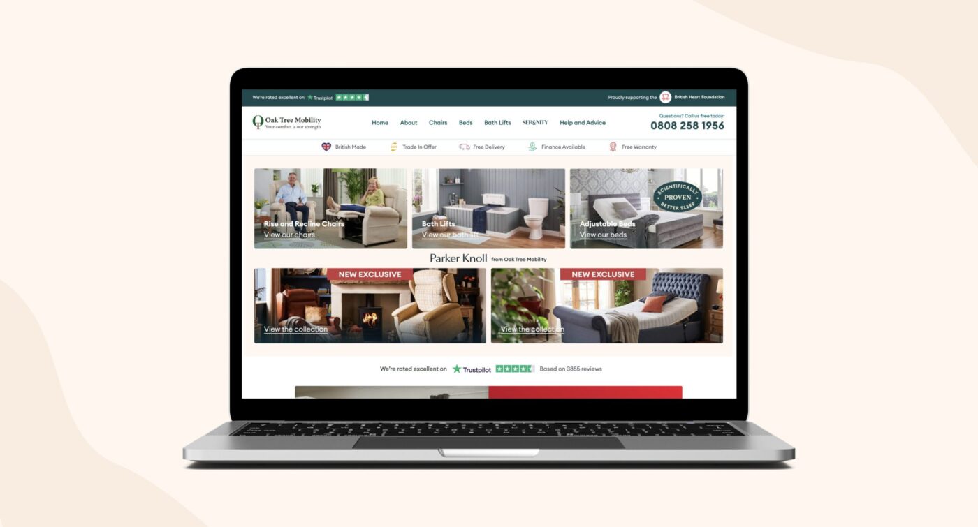 Oak Tree Mobility Website