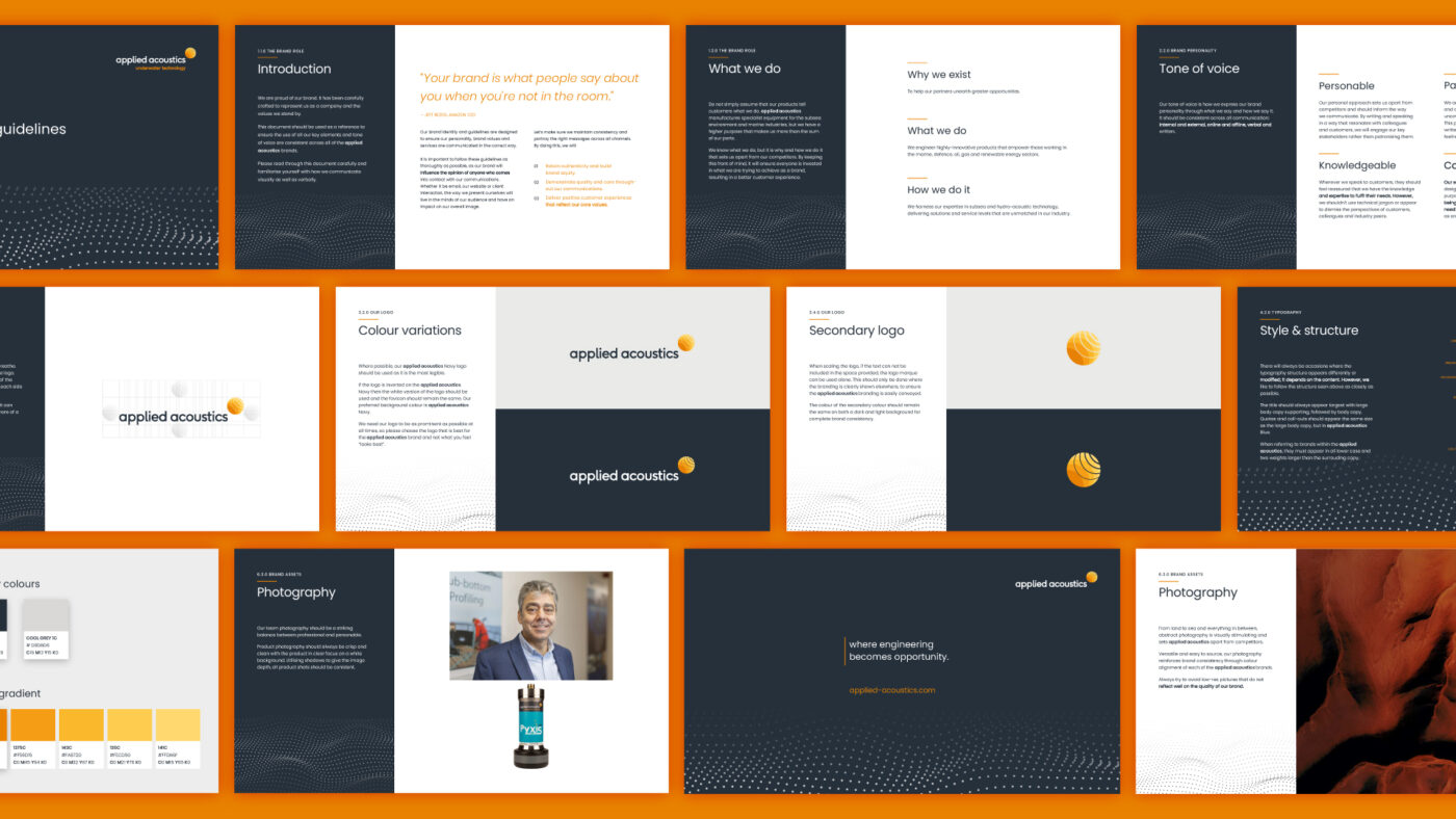 Applied Acoustics brand guides