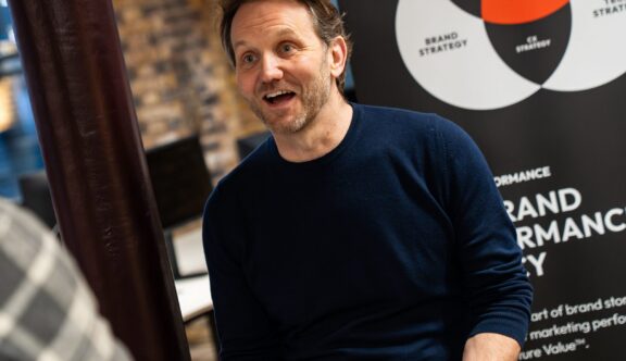 Will Anderson, CGO at the GTA GEO event at StrategiQ