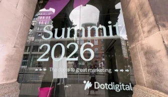 The door of the Dotdigital Summit 2026