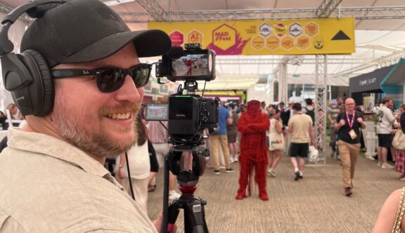 Fred from behind the camera