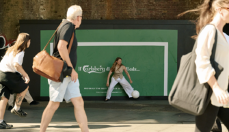 Carlsberg's Goal Poster