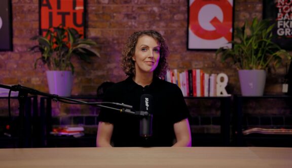 Louise filming Brand Life