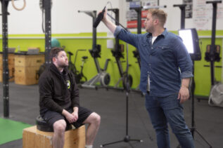 ISC Behind the Scenes||ISC Adam Interview|ISC Athlete Lifting Weights|Sam Gale Filming at ISC Gym|ISC Gym One on One Training|